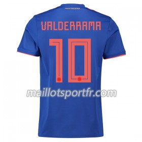 Maillot de Foot Colombie Valderrama 10 Exterieur Coupe du monde 2018
